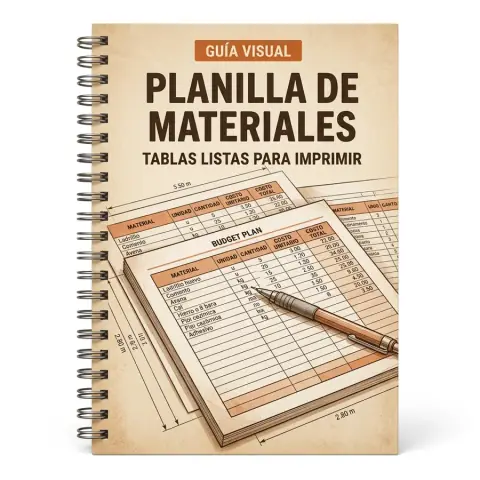 Planilla Calculadora de Materiales